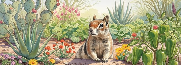 Rock Squirrels: A Tucson Gardener's Prickly Predicament